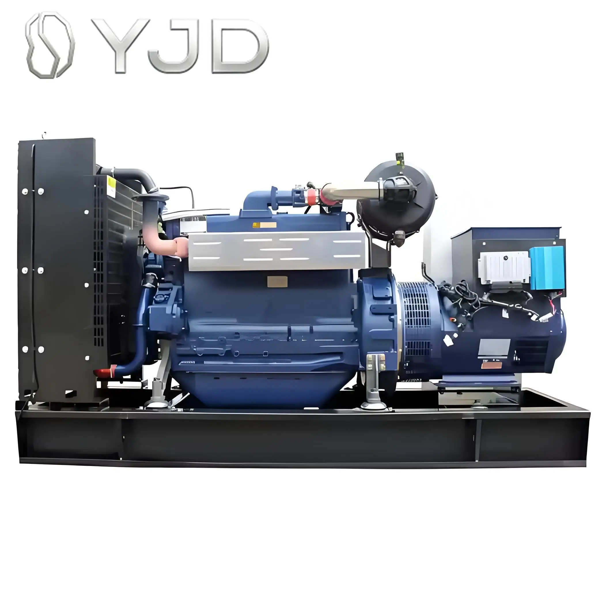250kw Single-Phase Natural Gas Generator Remote Start Water Cooling Open Type Rated Voltage 220V/240V/400V for Biogas Production