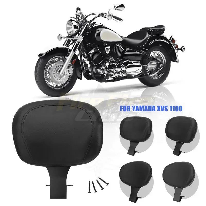 Motorcycle Accessories For Yamaha V Star 1100 XVS 1100 Drag Star 98-18 Rear Driver Backrest Rear Sissy Bar With Pad