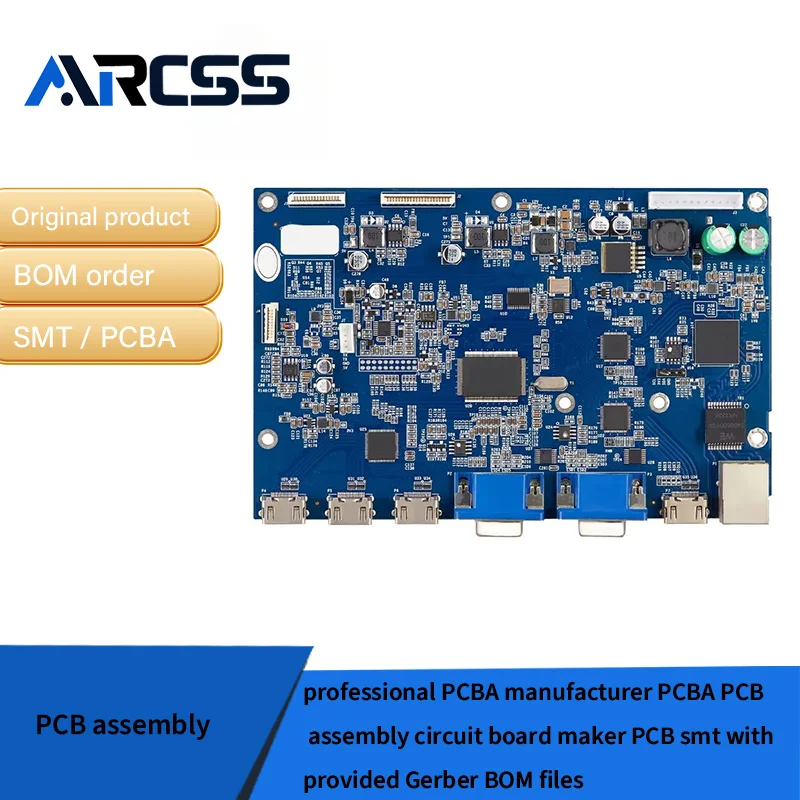 professional PCBA manufacturer PCBA PCB assembly circuit board maker PCB smt with provided Gerber BOM files