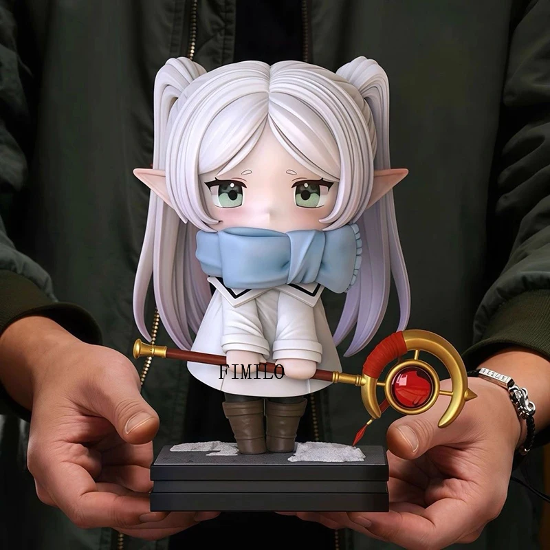 Cute Anime Beyond Journeys End Figures #2367 Frieren Action Winter Clothing Frieren PVC Movable Model Collection Ornament Toys - Image 3