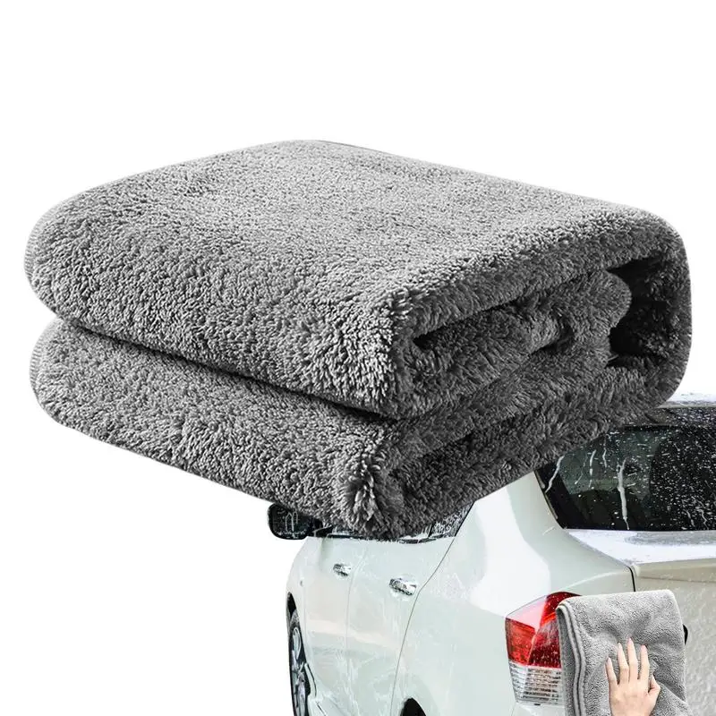 Car Wash Cloth Absorbent Cleaning Rags For Washing Car Multifunctional Drying Wash Cloth Streak-Free Rags For Window Car House