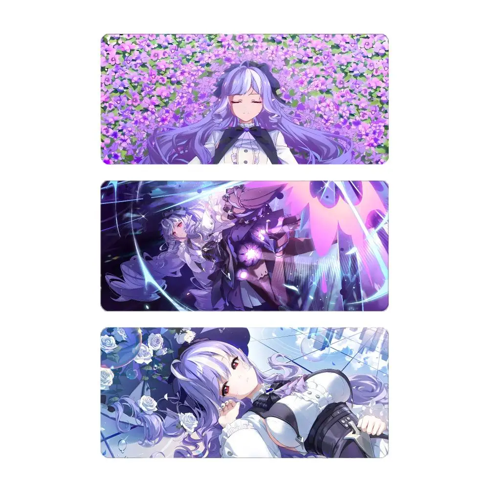 Game Character Zenless Zone Zero Mouse Pad Large Gaming Mousepad with Stitched Edges Thickened Desk Mat PC