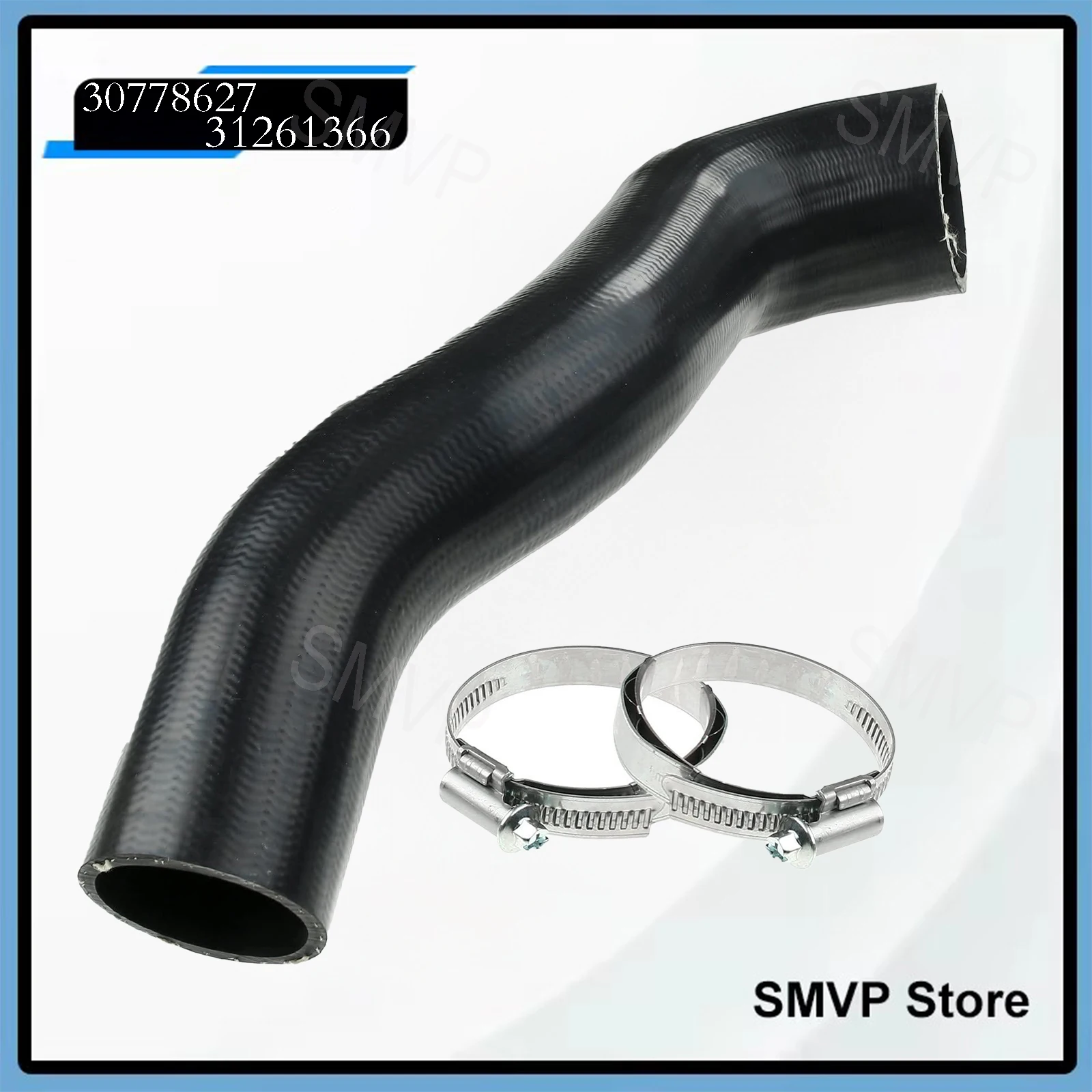 

30778627 31261366 For Volvo V70 II 2.4 XC90 Boost Intake Intercooler Air Intake Rubber Pipe With Buckle
