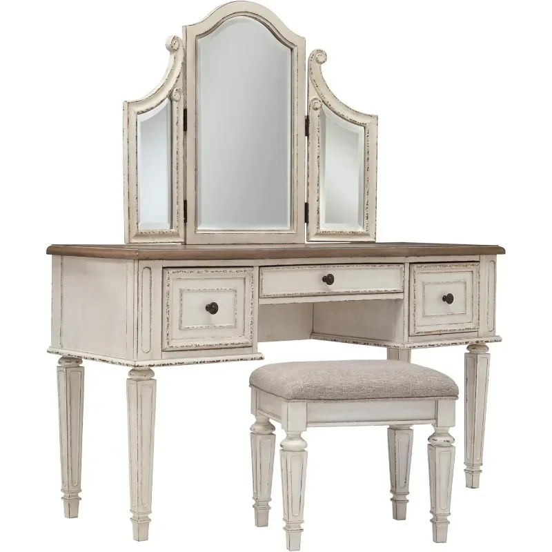 

Traditional Cottage Drawer Vanity Set, bedroom furniture