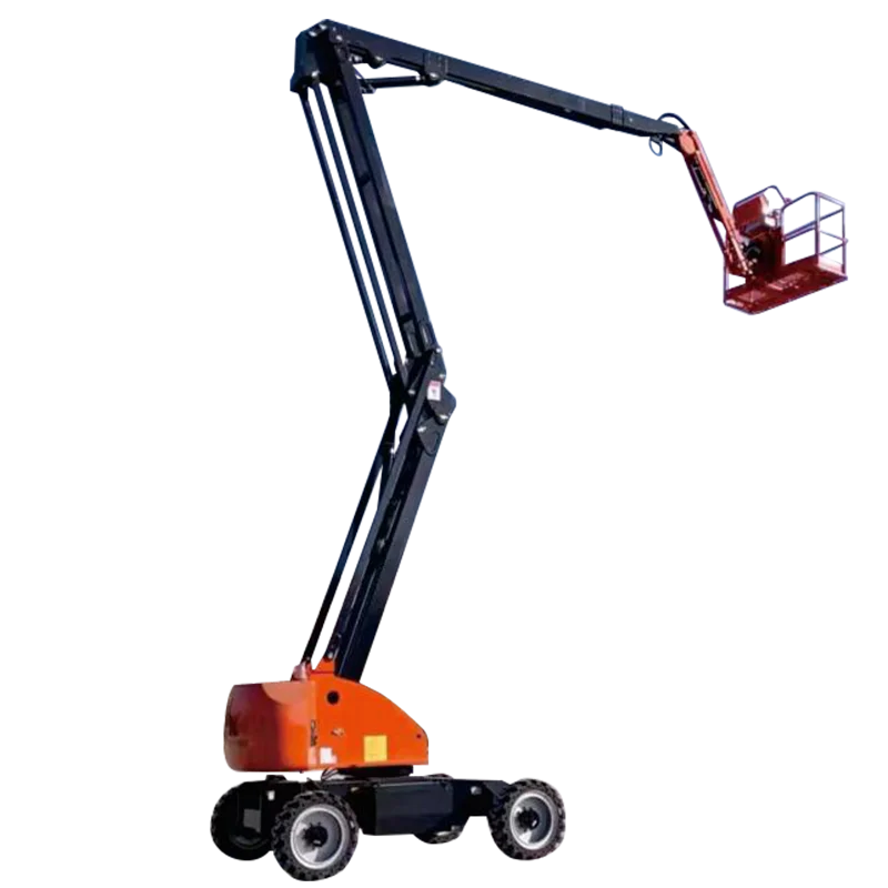 2026 Best Selling Manlift Lift Aerial Work Platform Telescoping Crank Arm Boom Lift 18m Electric Diesel-Powered