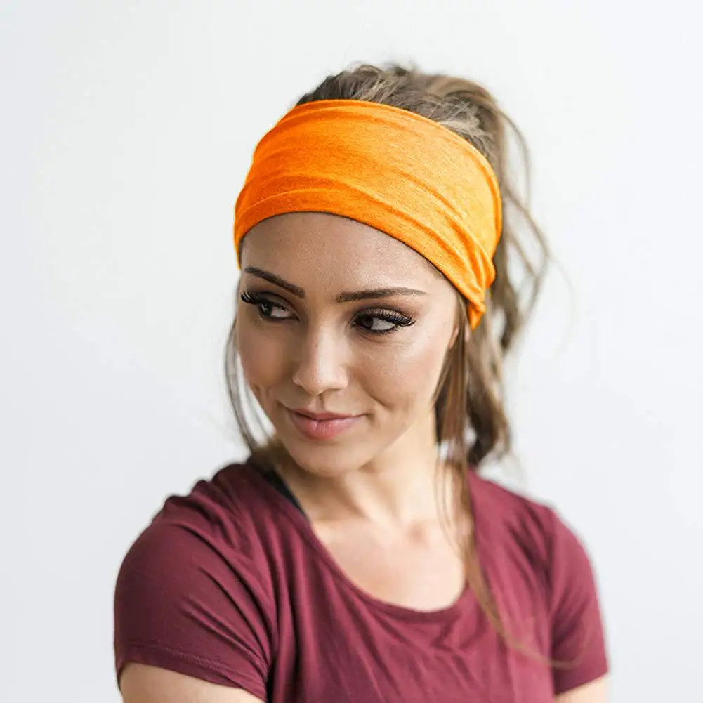 Sweatbands Headbands Stay Dry Versatile Fitness Yoga Running Workouts Sports Headband For Men Women Yoga Hair Bands