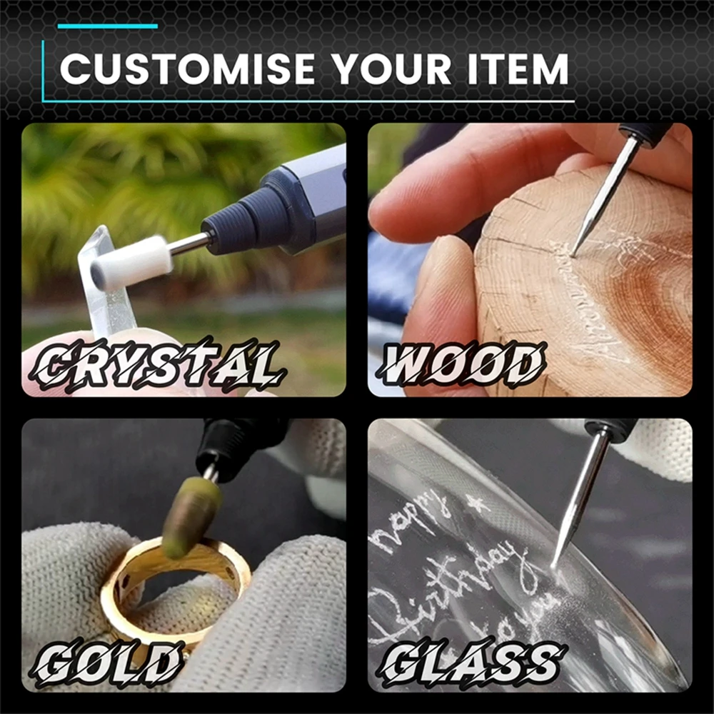 قلم نقش صغير كهربائي من ARROWMAX ، مجموعة أدوات دوارة لاسلكية ، 36 بت للمجوهرات ، الخشب ، الزجاج ، النحت ، المنزل بنفسك ، SGS