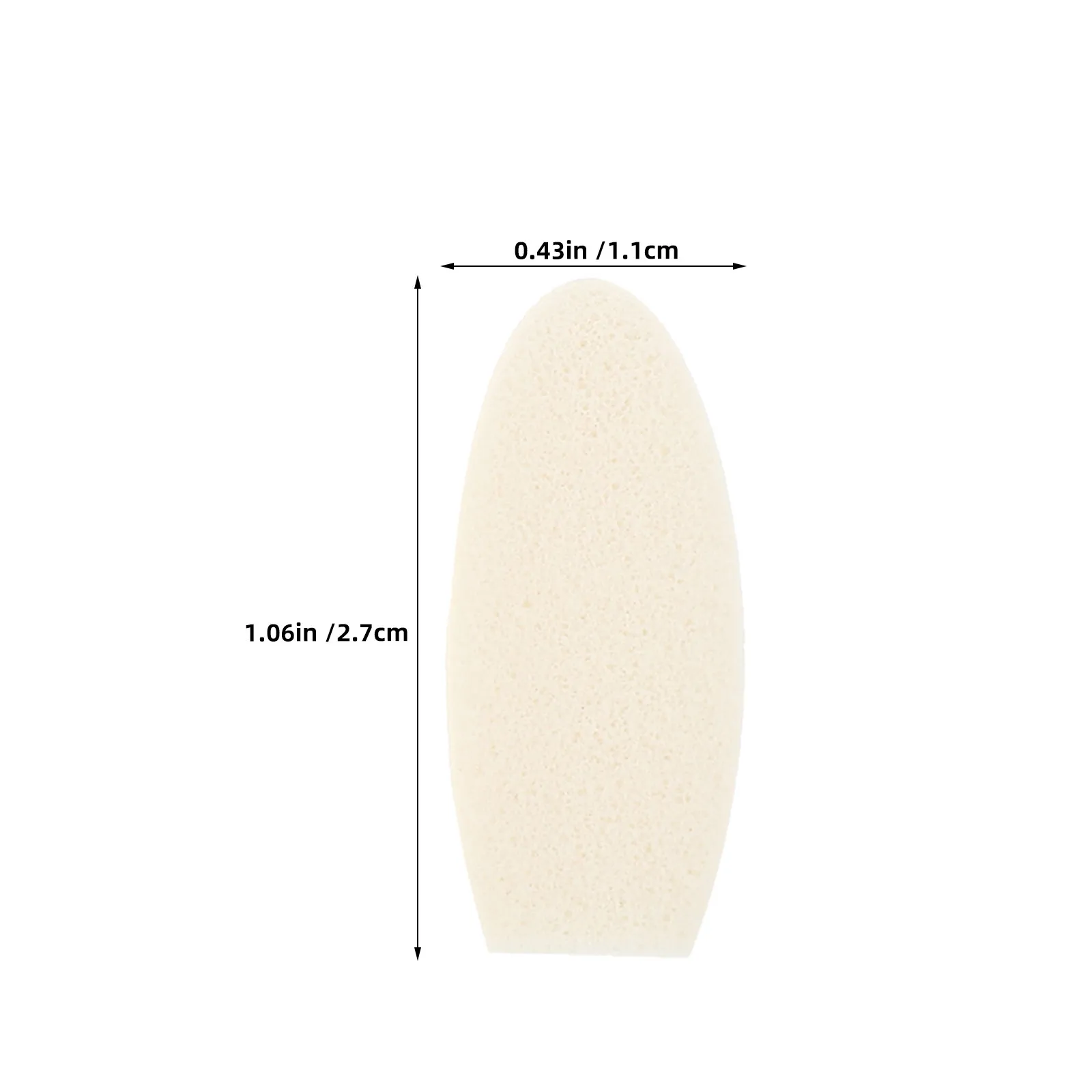 200Pcs Sketch Sponge Wiper Replacement Soft Sponge Blending Tool Drawing Art Supplies for Accurate Erasing Highlight Shadow