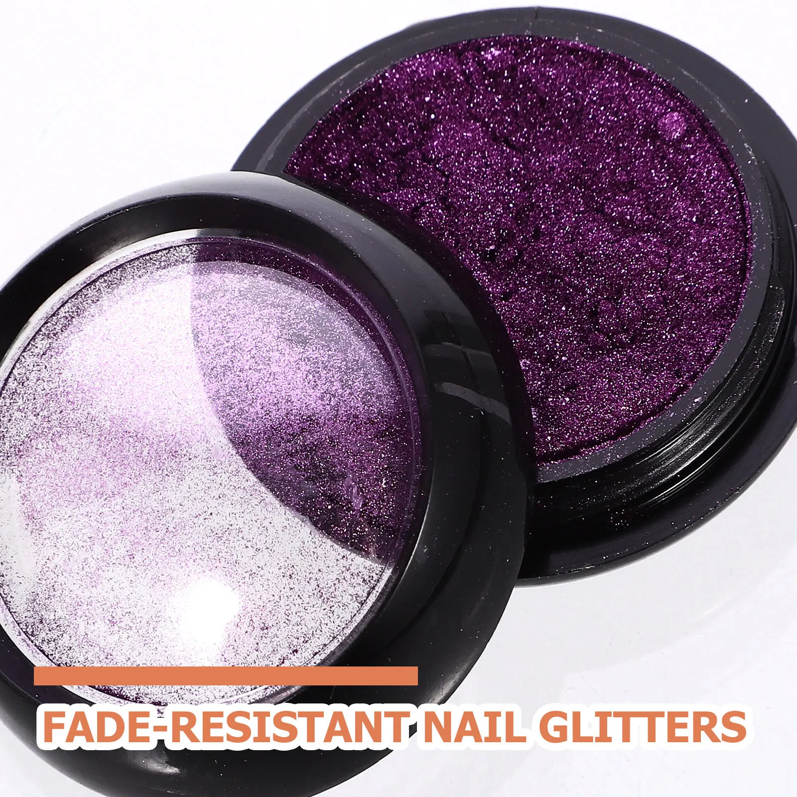 4 pezzi glitter per nail art multicolore glitter per unghie a lunga durata accessori per manicure decorazioni per manicure