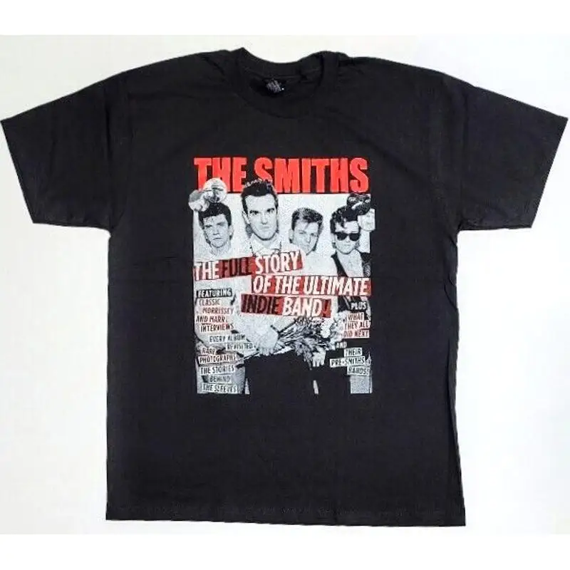 

Футболка SMITHS Morrissey Indie Rock для взрослых, мужская футболка из 100% хлопка, новая