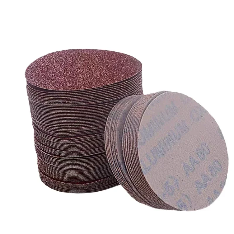 5-Inch JB-5 Plush Disc Sanding Sheets - Complete Box of Velour Sandpaper for Superior Finishing and Smoothing