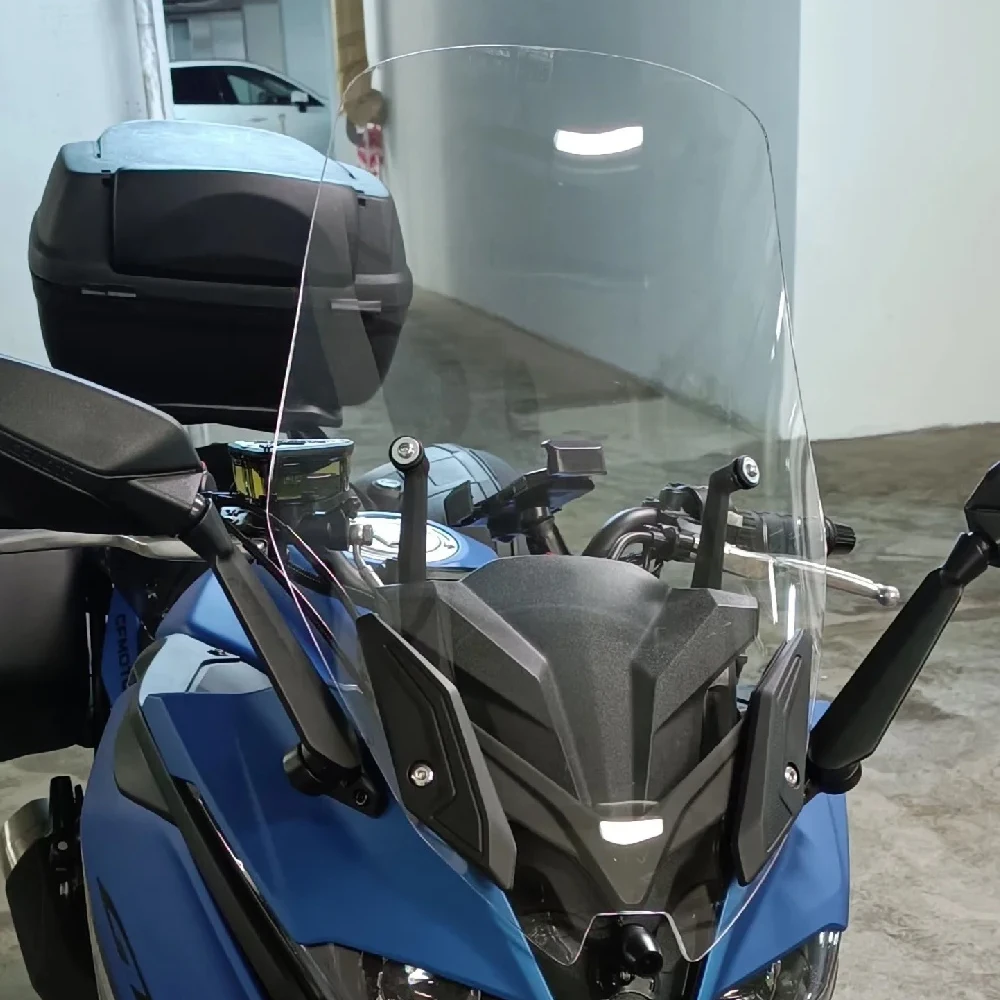 

Лобовое стекло GT650 для CFMOTO 650GT 400 650 GT 400 GT, усиленный ветровой дефлектор, стеклянный обтекатель, аксессуары для мотоциклов