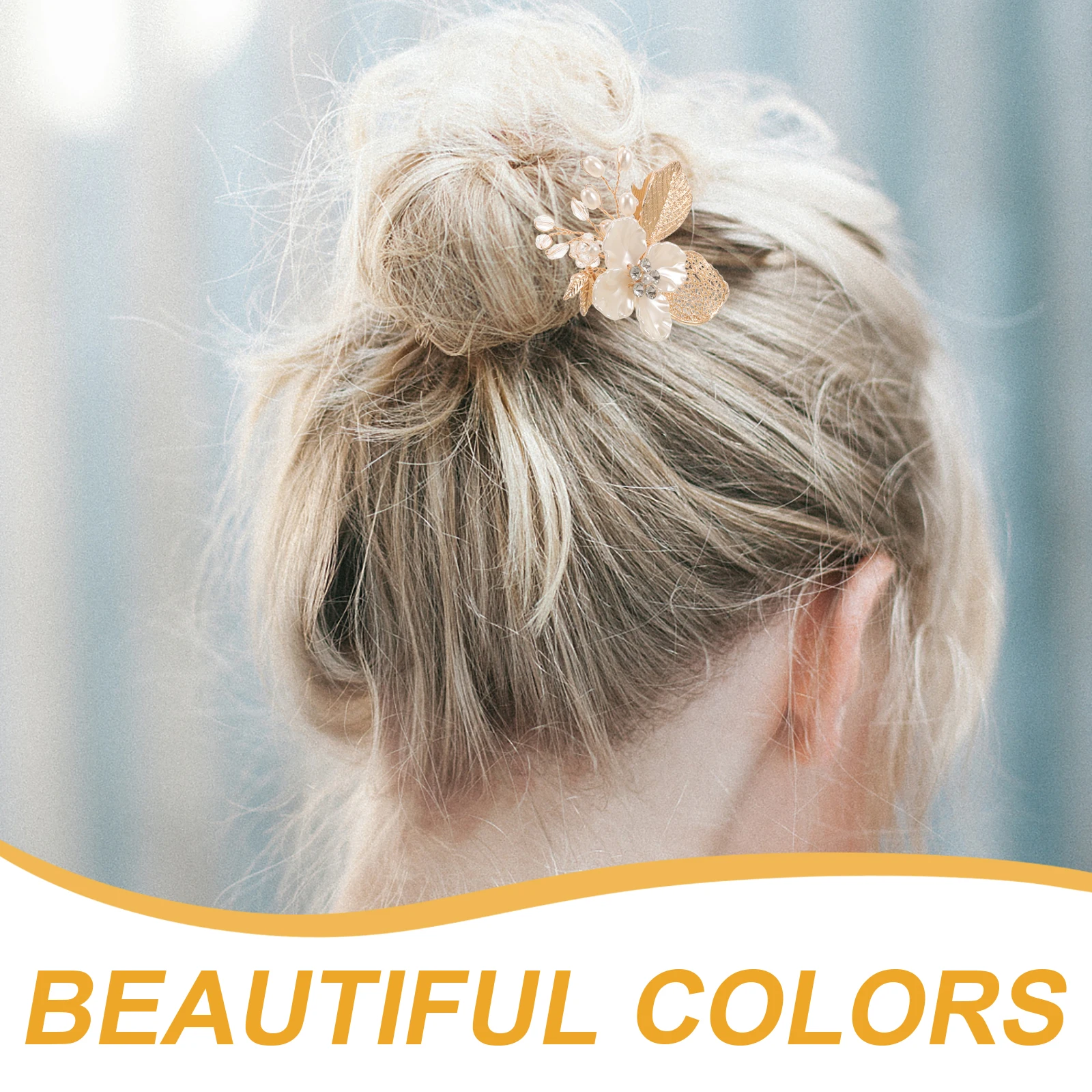 

Gold Leaf Hair Comb Vintage Side Combs for Bridesmaid Women Accessories Bride Wedding Hairpin Decorative Combs Clips