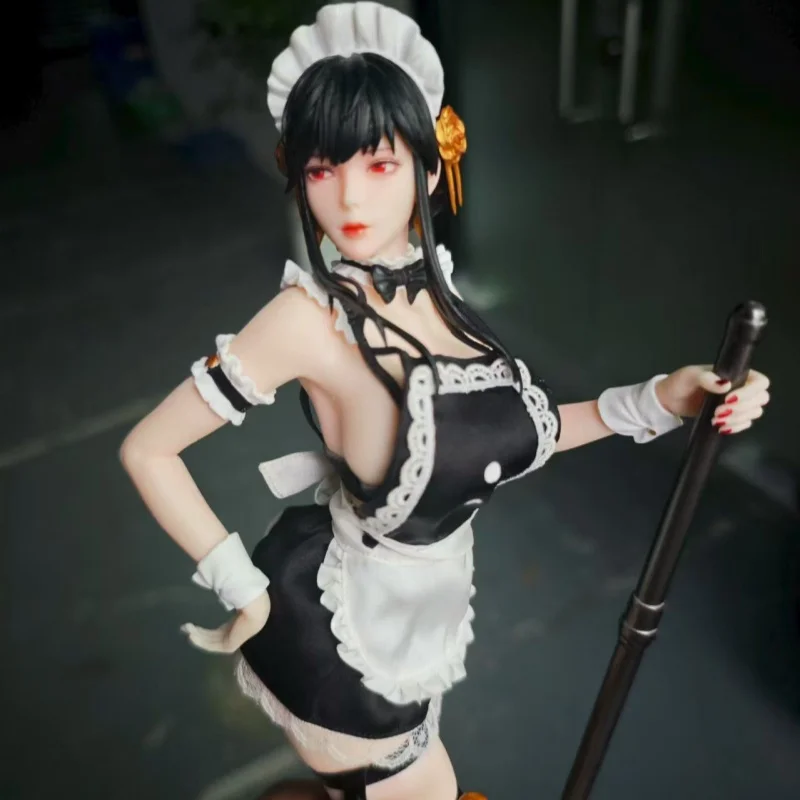 جديد 36 سنتيمتر Spies صانعي المنازل أنيمي اكسسوارات الحمام خادمة السيدة جويل Gk يدوية أنيمي فتاة جميلة تمثال هدية