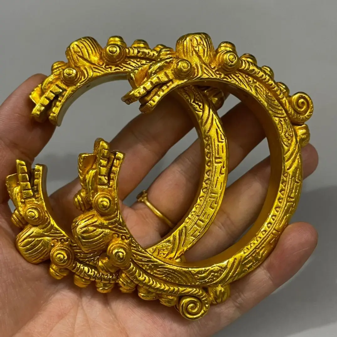 Exquisite and purely handmade gilt faucet bracelet, genuine bracelet, bracelet single price