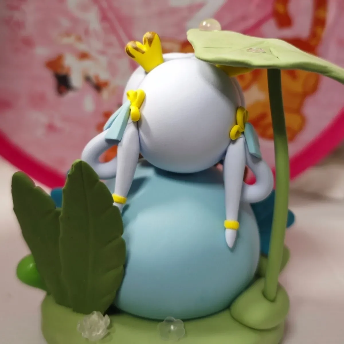 Wuthering Waves Jinhsi Cosplay Q نسخة الشكل أنيمي الكرتون اليدوية نموذج سطح المكتب اكسسوارات الديكور هدية عيد الميلاد #2