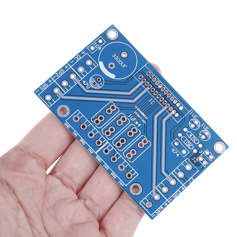 HOT 1pc Empty Board Power Amplifiers TDA7388 Four Channel 4x41W Audio DC 12V BTL PC Car AMP PCB