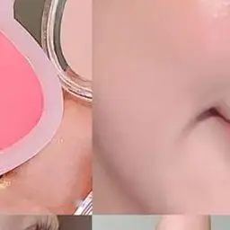 Cappuvini Water Gloss Cheek Cream Monochrome Blush Paste Mud Purple Orange Tint Brighten Lips Cheek Contour Rouge Makeup Blush