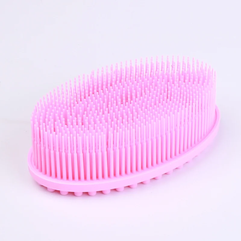 Silicone Shampoo Head Scalp Massage Brush Silicone Body Brush Hair Washing Comb Bath SPA Shower Brush Massage Brush Hair Brush