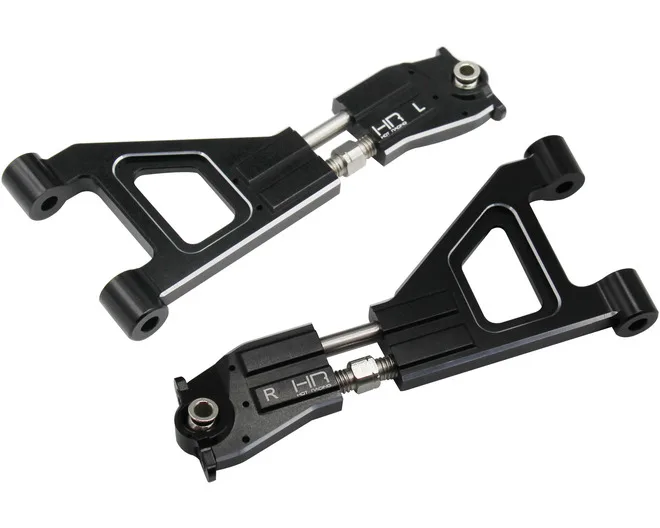 Hot Racing HRALSBR54A01 Black Alum Adjustable Upper Arms (2pcs) Rep LOS254037 for 1/6 Losi Super Baja Rey