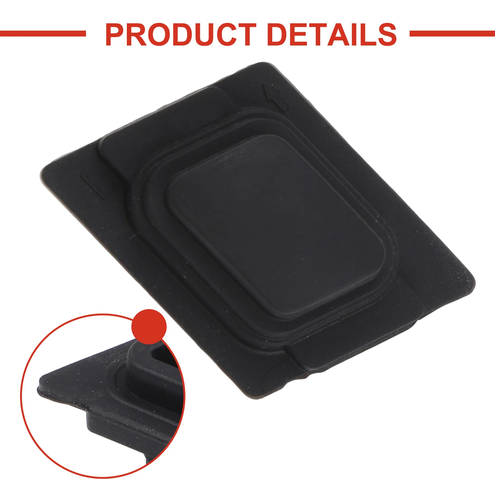 1/2PCS Front Door Exterior Door Handle Small Button Switch Cover Fit For KIA NIRO 2016 2017 2018 2019 2020 2021 82651G5000