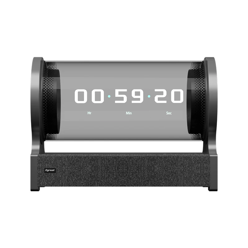 MJK 3D Holographic for 5.3 Speaker Lyric Display Visual Music Control Dual Mode for APP Home Theatre Use Metal Cabinet