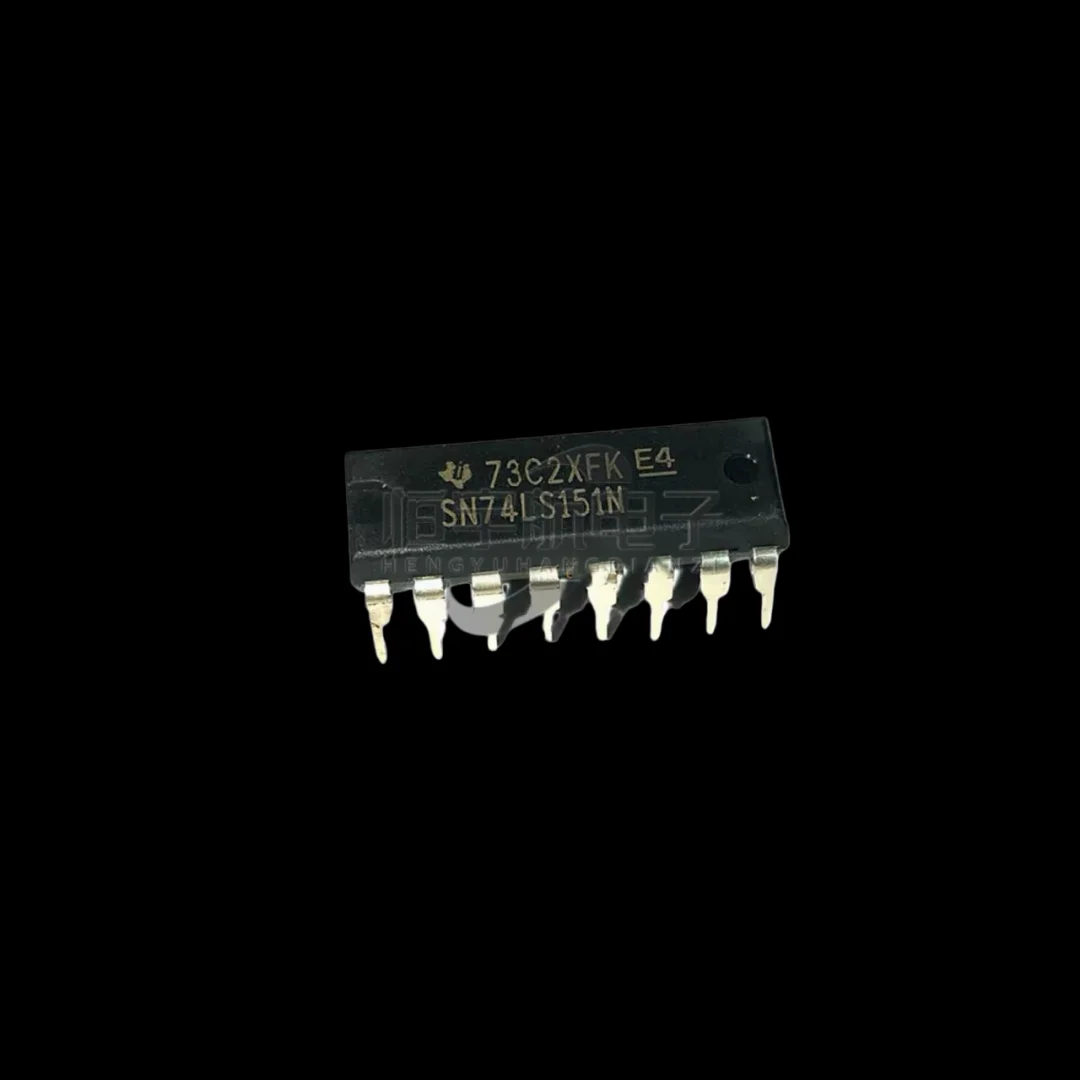 10PCS/new original imported SN74LS151N 74LS151 DIP-16 in-line 8-1 data selector