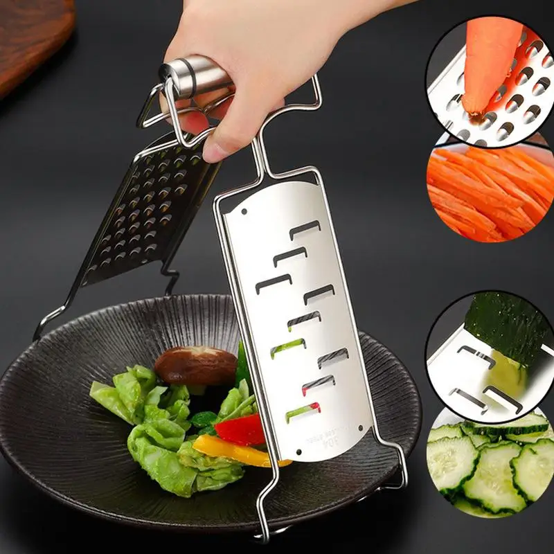 

Hot Dish Plate Clip Double-sided Grater Tray Lifter Anti-slip Plate Lifter Steamer Plate Gripper Tongs Stainless Steel Bowl Clip