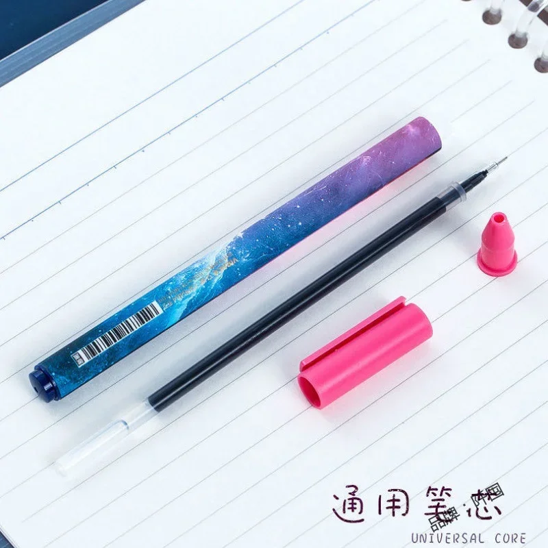 1pcs Constellation Gel Pen Novelty 0.5mm Starry Black Ink Pen for Girl Gift Student Stationery School Writing Office Supplies