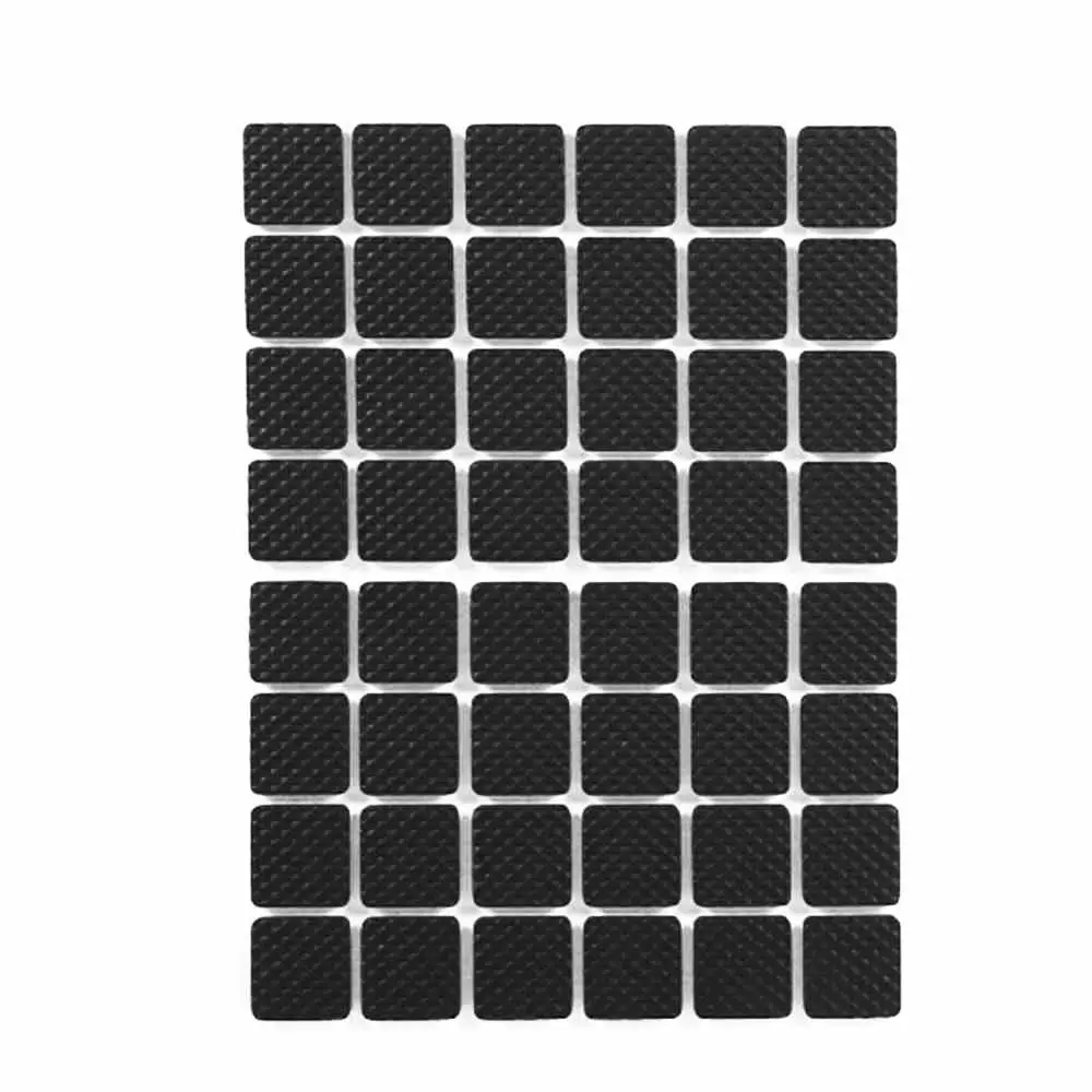 Anti Slip Auto-adesivo Borracha Floor Pads, Scratch Pés Pads para Sofá, Moda Table Mat, Móveis, 48pcs