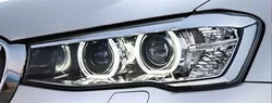 Car Accessories For BMW X3 X4 F25 F26 2014 2015 2016 2017 DRL Daytime Running Lights Guide Ring Headlight Angel Eyes Light Tube