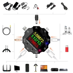 Wifi Tuya Fast Charge Tester Type-C PD Mobile Phone Charger Tester Voltage And Current Tester