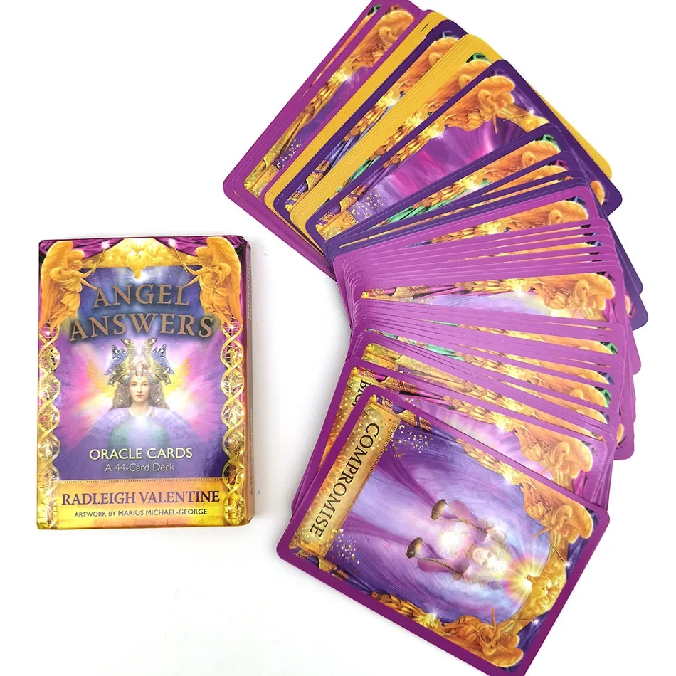 Tarot Cards Angel Answers Oracle Cards Board Games English For Family Gift Party Playing Card Table Games Entertainment