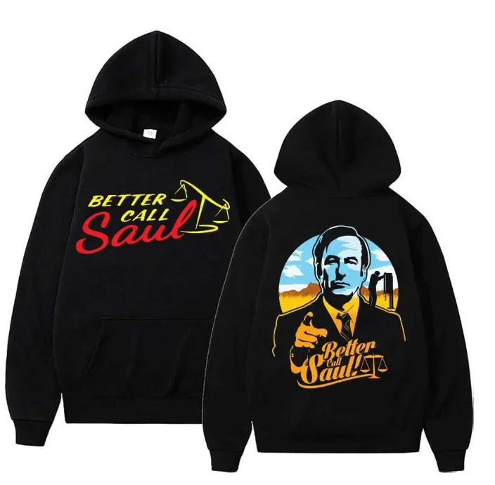 

Men's Hoodies Sweatshirts Heisenberg Break Hoodies Loose Streetwear Best Call Sol TV Show Fans Sweatshirts and Women's Fun NRCZ