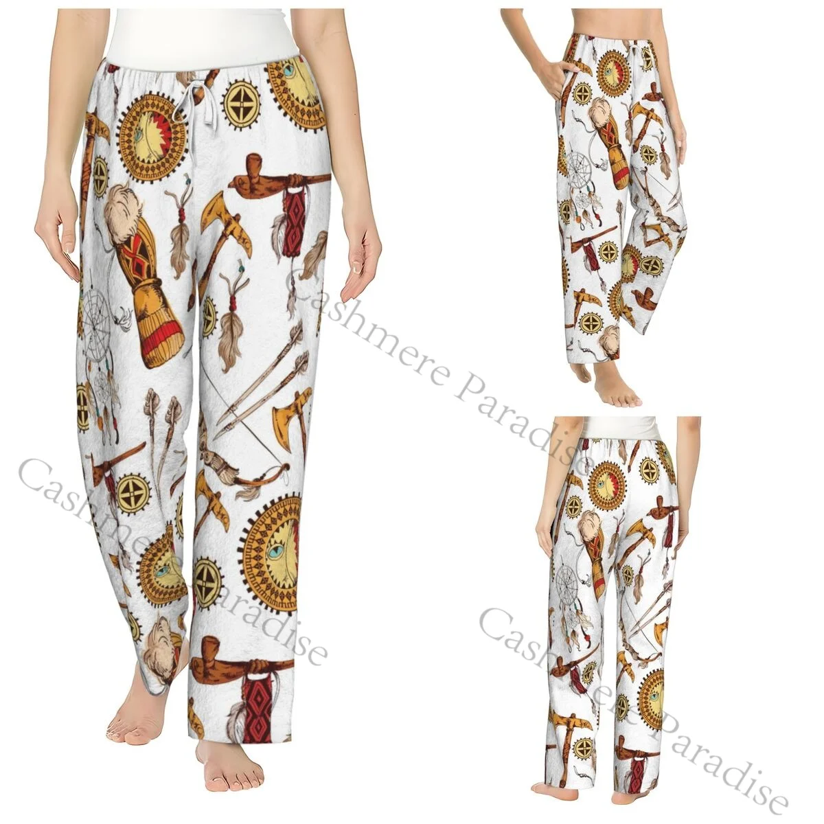 Dolphin Warm Women Pajama Pants Flannel Sleep Bottoms Soft Fleece Loungewear