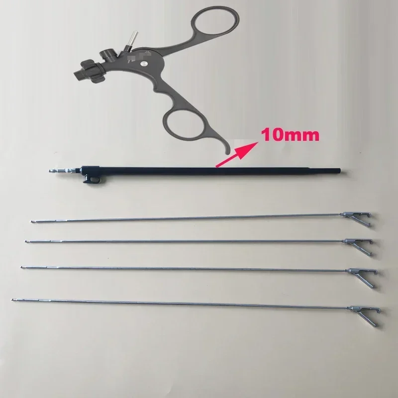 

10mm Laparoscopic instrument Large Forceps Claw Laparoscopic Claw Grasper insulated Shaft with T02 handle