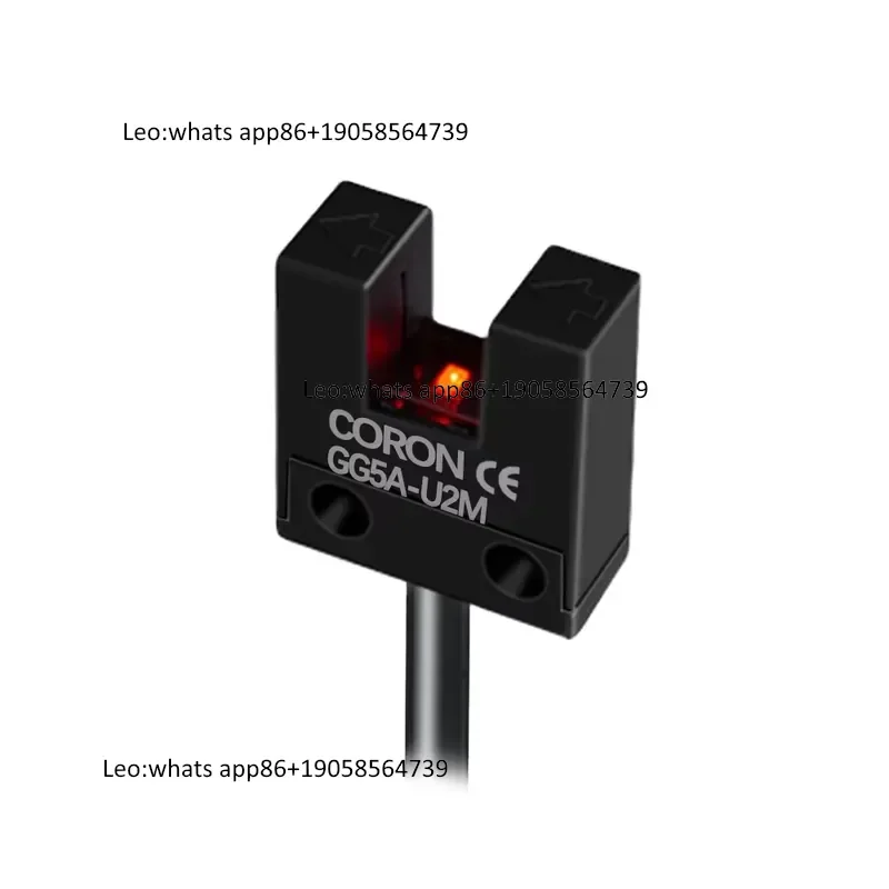 GG5A-U2M-P PNP Output Optical Switch 5mm Distance Large Groove Depth Precision Control Through-Beam Cable Lead-Out