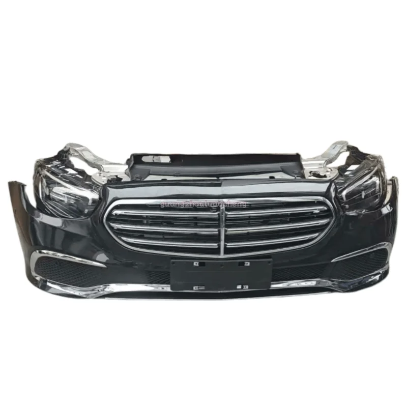 For  E-Class W213 2017-2022 Front Bumper Body Kit with Headlights for E300 E400 E43 E53 Models Condition