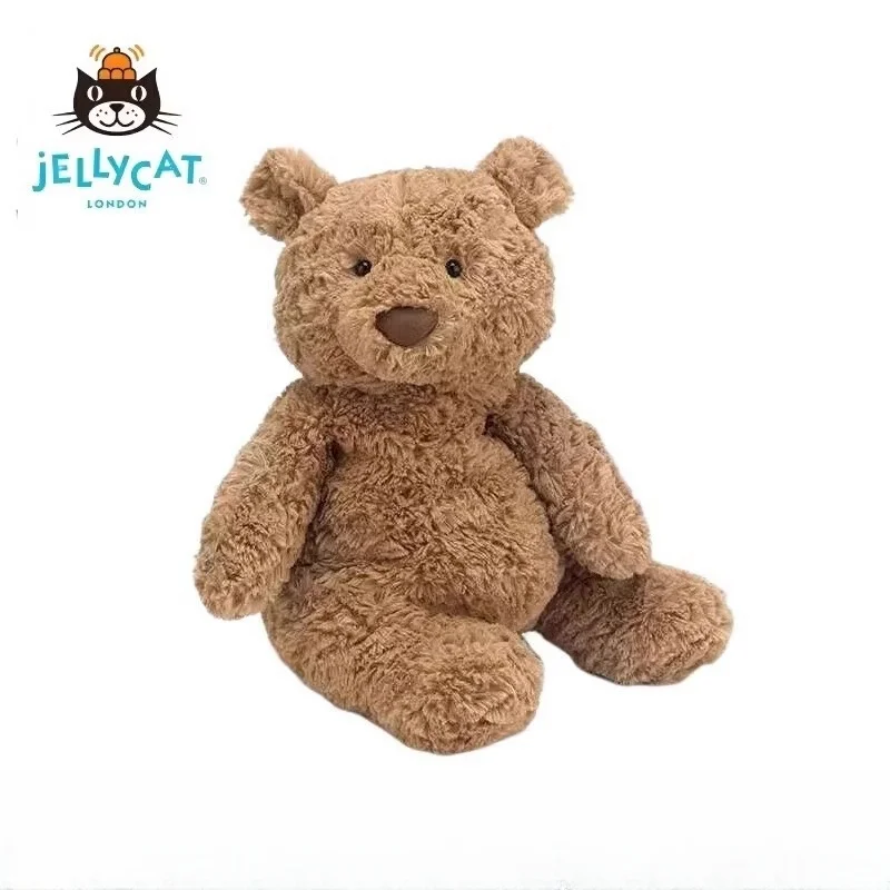 2025 New Jellycat Bartholomew Bear Soothing Doll Doll Teddy Bear Accompanying Cute Plush Toys Birthday New Year Gifts