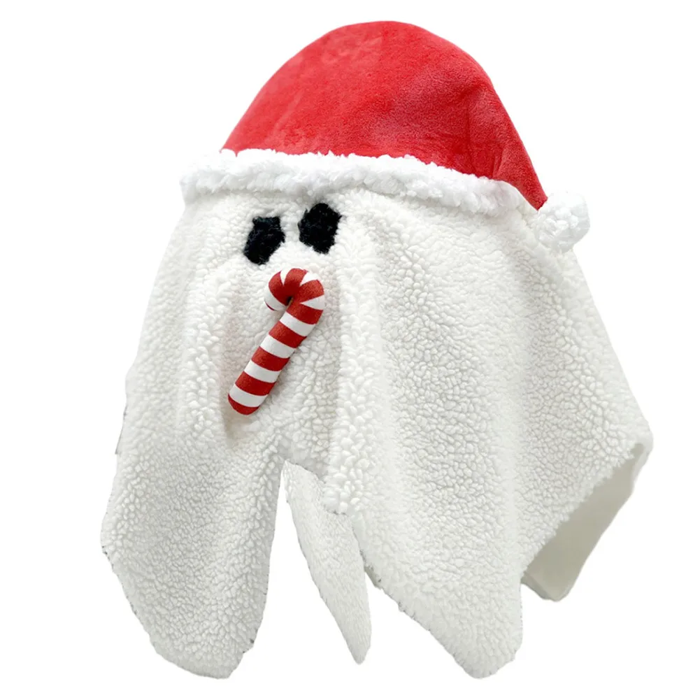 Christmas Ghost Cosplay Plush Toys Cartoon Soft Stuffed  Mascot Birthday Xmas Gift Halloween Dress-Up Party Clothes Accessiories