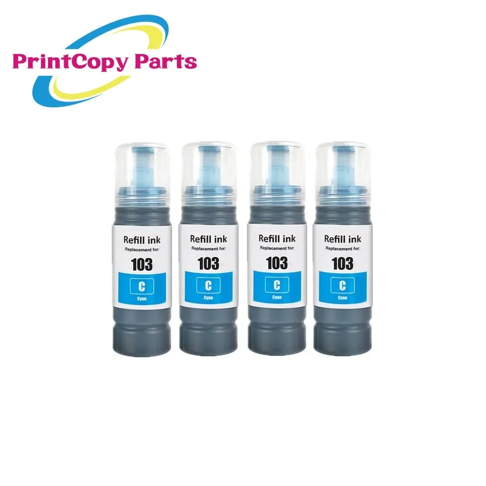 Imagem -04 - Recarga Tinta de Corante 103 para Epson Ecotank L1110 L3100 L3110 L3111 L3116 L3150 L3151 L3156 L3160 L5190