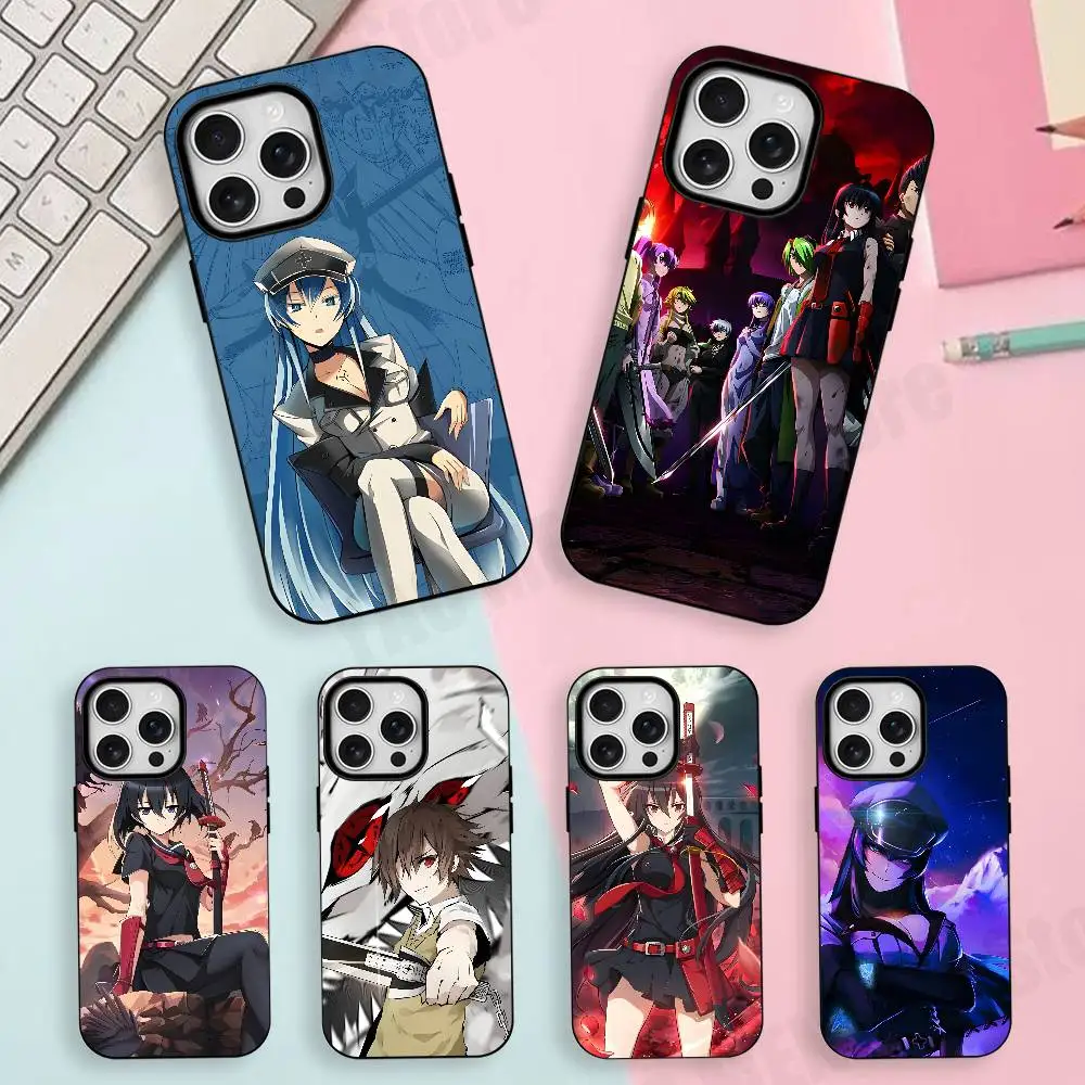 

Anime A-Akame Ga Kill Frosted Soft For Phone Case For Iphone 11,12,13,14,15,16,17 Pro Max Wireless Charge Magnetic Bumper Cover