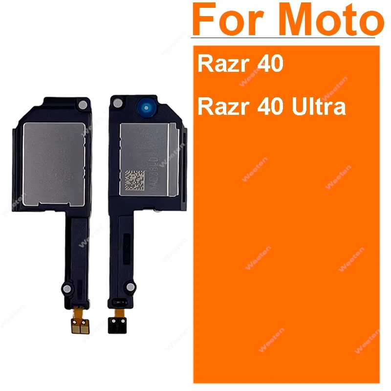 For Motorola MOTO Razr 40 Razr 40 Ultra Louder-Speaker Bottom Buzzer Sound Rear Speaker Buzzer Ringer Parts