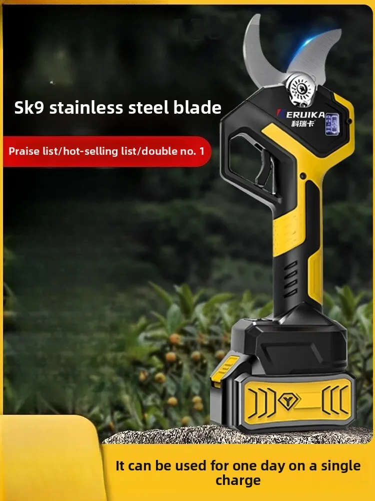 

Electric scissors garden pruning shears tree pruning lithium electric branches cordless electric pruning shears