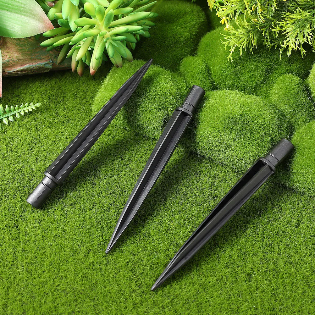 

15Pcs Plastic Solar Light Stakes Reinforced Replacement Garden Ground Spikes for Outdoor Pathway Lights Plastic Spikes