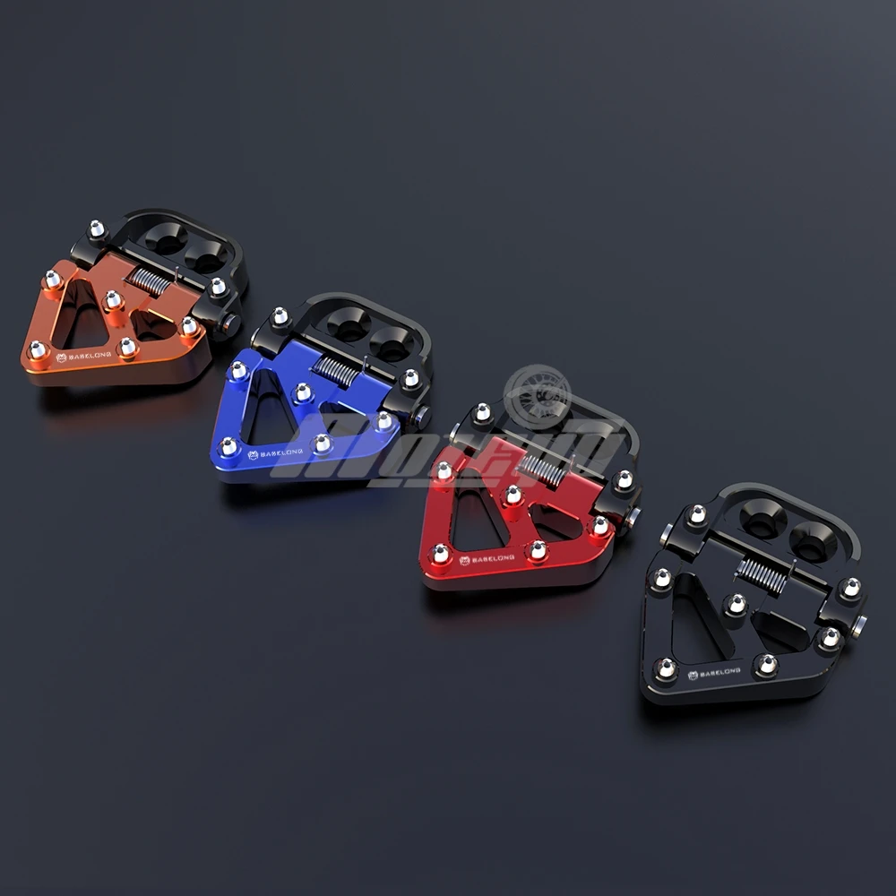 New Motorcycle Accessories For 890SMT SMT890 890 SMT 890 2023 2024 2025 Rear Brake Pedal Step Tip Plate Motorbike Foot Pegs