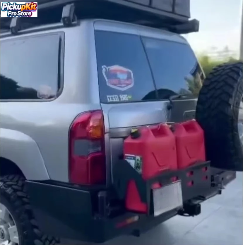 

Heavy-Duty Off-Road Enhanced Steel Rear Bumper for Patrol Y61