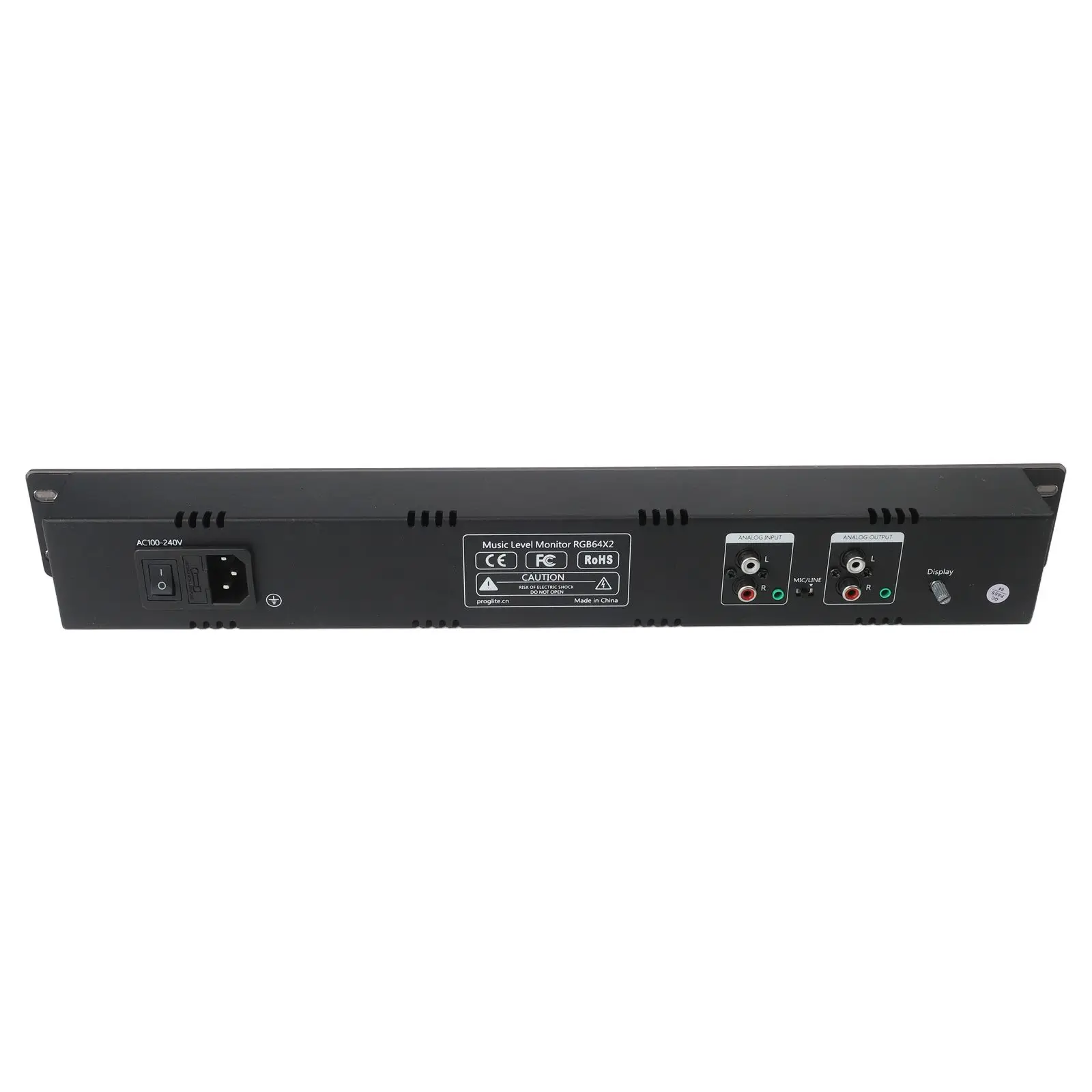 LED Music Level Indicator with 19 Color For Spectrum Display for Audio for visualizer for vu Meter with Input and Voice Control