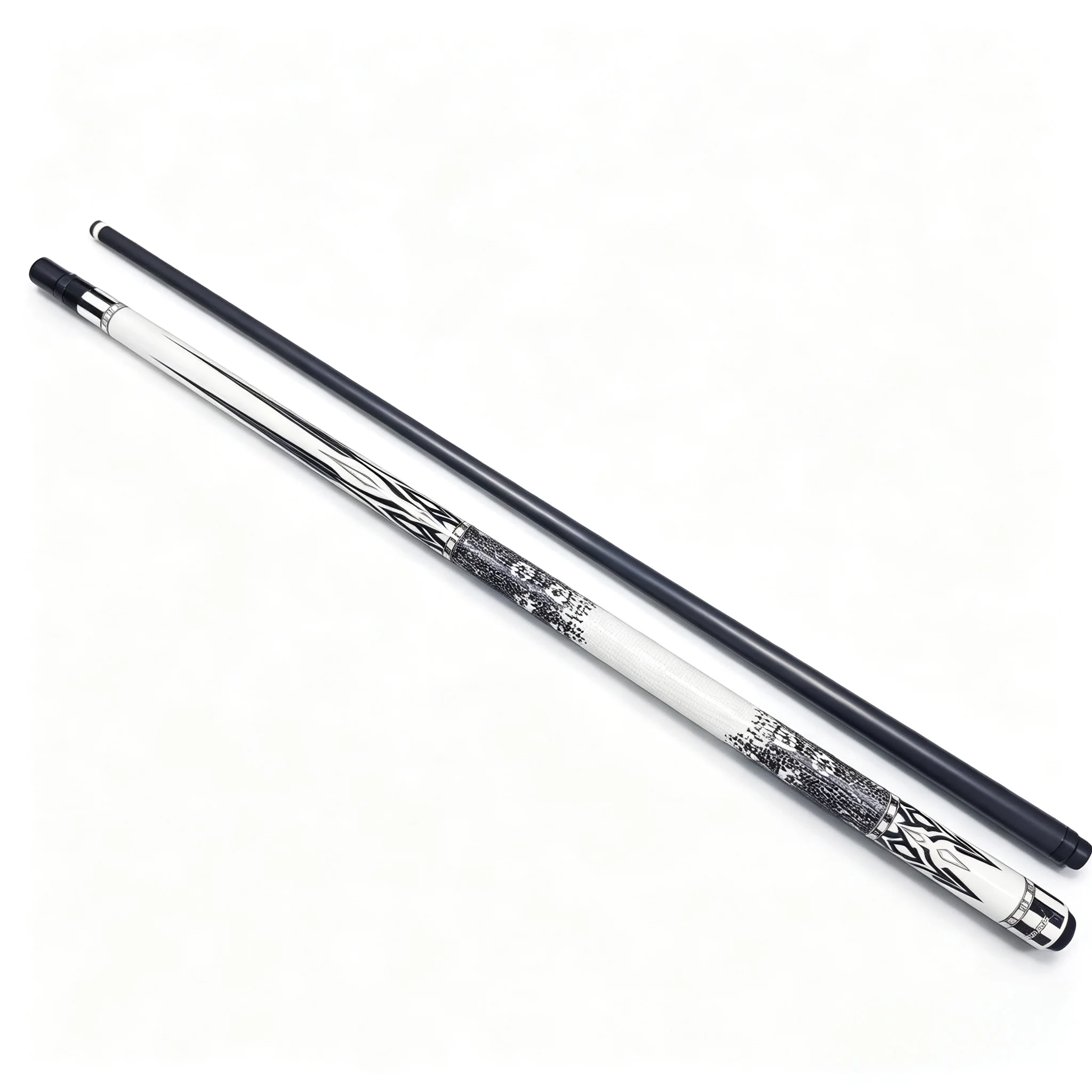 1/2 Split Billiard Cue Leather Wrap Professional Carbon Technology Unique pattern desigr