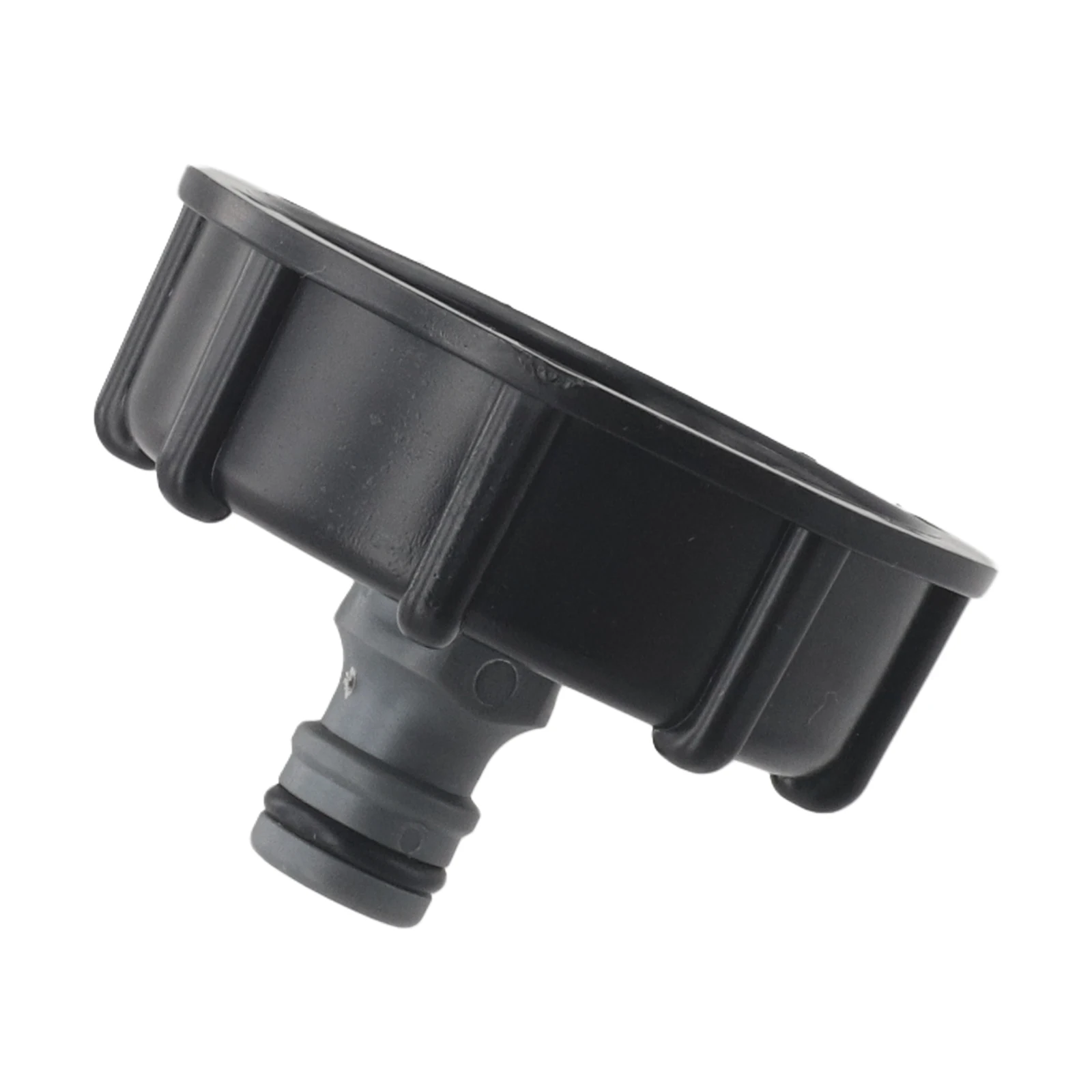 Grifo de tanque IBC, adaptador de rosca gruesa de plástico de 60mm para contenedor de agua de 1000 litros, adecuado para sistemas IBC de rosca estándar de 2 pulgadas
